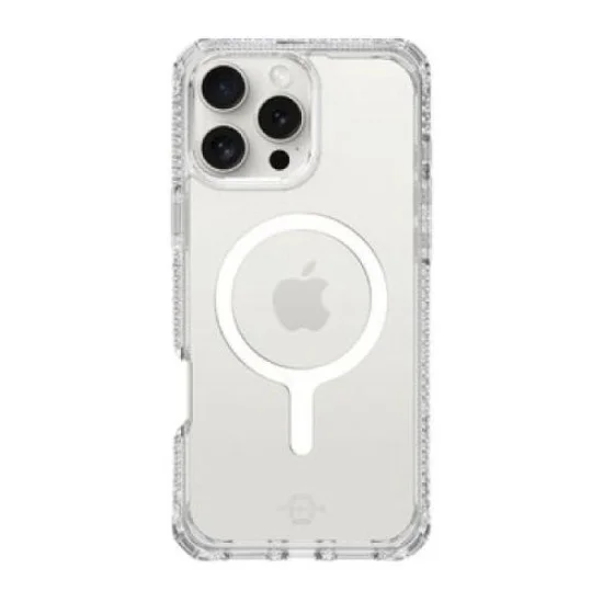 Cover Iphone 16 Pro  Hybrid Clear Magsafe Itskins - Transparent